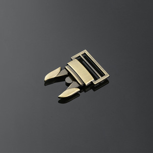 Metal Side Release Buckle DZQ024-25 Silver Black Copper For Bags Adjustable <b>Webbing</b> Hardware Fasteners Durable - Product Image 2