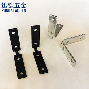 Support d'angle en acier Xunkai Wujin, épaisseur 3 mm, revêtement poudré, quincaillerie sans poignée pour portes et fenêtres - Product Image 1