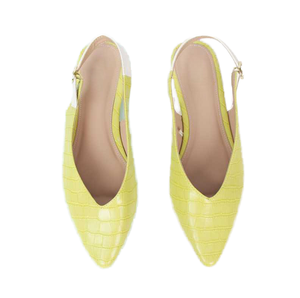 Zapatos de Novia Hechos a Mano en PU 2022, Ligeros, a la Moda, para Verano, Zapatos Planos de Vestir para Mujer - Product Image 1