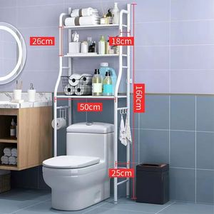 <span class=keywords><strong>Estante</strong></span> de Almacenamiento para Lavadora, Baño, Inodoro, Lavabo, Sin Perforaciones, <span class=keywords><strong>Estante</strong></span> de Pared - Product Image 5