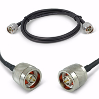 Cable Coaxial RF LMR240, Conector N Macho a N Macho, Baja Pérdida, 50 Ohmios, para Antena 4G LTE 5G, Cable de Extensión