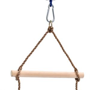 Échelle <span class=keywords><strong>de</strong></span> corde en bois robuste à 5 marches pour enfants et adultes Jeu <span class=keywords><strong>de</strong></span> balançoire intérieur/<span class=keywords><strong>extérieur</strong></span> pour la maternelle et l'équipement <span class=keywords><strong>de</strong></span> terrain <span class=keywords><strong>de</strong></span> jeu scolaire - Product Image 4