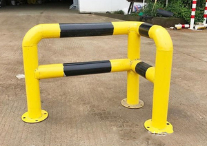 Étagère en forme de L en acier Garde-corps en forme spéciale Bouche d'incendie Station-service Coin mural Barrière anti-collision de type C - Product Image 4