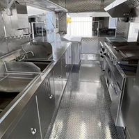 Remorque alimentaire mobile multifonction à vendre, entièrement équipée, chariot de cuisine de rue, remorque de cuisine commerciale, conception personnalisée