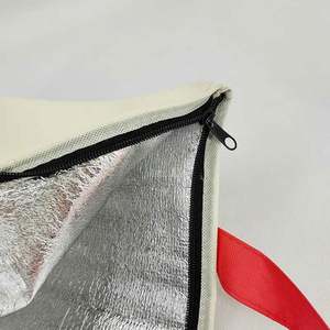 Bolsa Térmica Personalizada con Logotipo Impreso, Bolsa de Compras con Asa, Precio Bajo, Embalaje Refrigerante, Bolsa de Tela No Tejida - Product Image 5