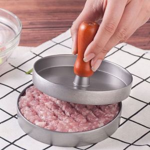 Molde para Hamburguesas de 9 cm, Prensa para Hamburguesas de Aleación de Aluminio de Grado Alimenticio, Inyectores de Carne, Máquina para Hacer Hamburguesas para el Hogar y la Cocina - Product Image 2