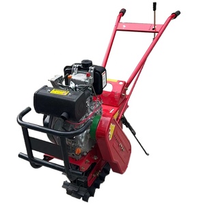 Micro-motoculteur à chenilles professionnel avec moteur 220V, boîte de vitesses et roulement, pour désherbage des terres agricoles, creusement de sillons et travail rotatif du sol, haute performance - Product Image 6