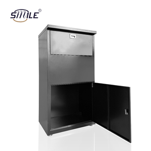 Buzón <span class=keywords><strong>de</strong></span> Paquetería Metálico Antirrobo CHNSMILE, Diseño Independiente, Impermeable, Sin Contacto, para Servicio Postal en Jardines, Escuelas y Oficinas - Product Image 2