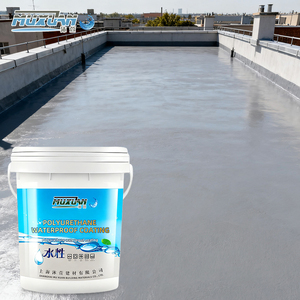 El revestimiento impermeable de <span class=keywords><strong>poliuretano</strong></span> a base de agua es adecuado para grandes áreas impermeables y protector solar en el techo - Product Image 1