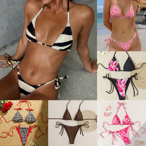 Trajes de Baño para Mujer 2026, Fabricante de Trajes de Baño con Logotipo Personalizado, Bikinis y Ropa de Playa, Conjunto de <span class=keywords><strong>Bikini</strong></span> de Alta Gama, MOQ 50 Piezas - Product Image 3