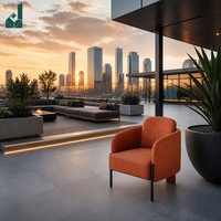 Fauteuil de direction ergonomique moderne, fauteuil de salon individuel, mobilier commercial pour réception et salle d'attente