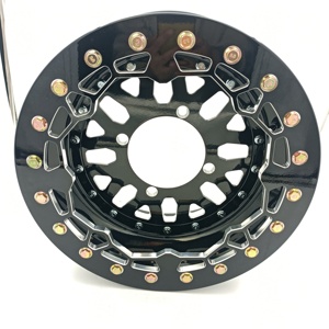Jantes en aluminium Jiangchen UTV Beadlock 15" <span class=keywords><strong>X</strong></span> <span class=keywords><strong>7</strong></span>" <span class=keywords><strong>4</strong></span>+3 <span class=keywords><strong>4</strong></span>/156 Roues avant et arrière pour YXZ 1000 pour Can Am Maverick X3 - Product Image 2