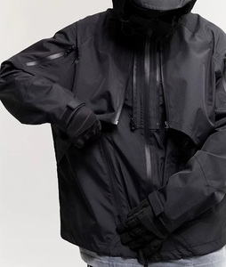 <span class=keywords><strong>Veste</strong></span> Hardshell Unisexe 3L Fonctionnelle, Imperméable, Respirante, Coupe-Vent pour Randonnée, Pêche, Alpinisme, Ski, Camping - Product Image 5
