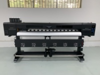 Imprimante éco-solvant grand format 1,8 m avec carte Hoson, double tête I3200 I1600 XP600, machine d'impression numérique pour toile, vinyle et bannières