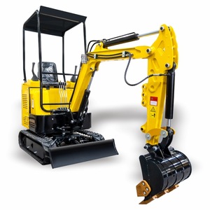 Miniexcavadora de 1-2 Toneladas con Sistema Hidráulico de Orugas para Uso Agrícola y de Construcción - Product Image 4