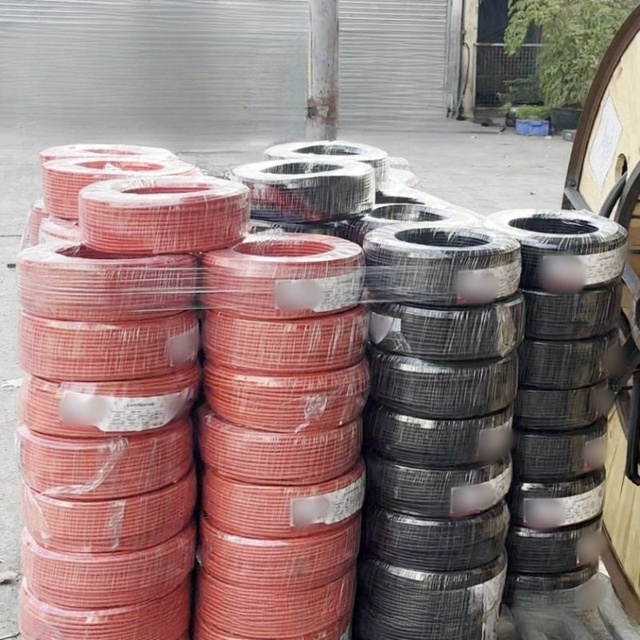 Wholesale 4mm2 6mm2 10mm2 16mm2 PV Solar Cable H1Z2Z2-K Tinned Copper 1800V DC Photovoltaic Solar Wire Cable