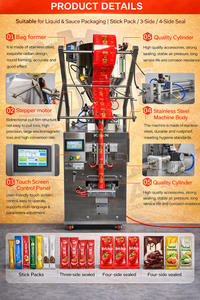 Máquina Empacadora Vertical Automática Personalizada para Miel, Mermelada y Salsas <span class=keywords><strong>de</strong></span> Gran Volumen - Product Image 2
