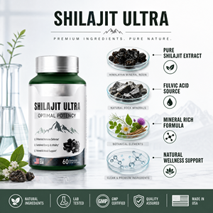 Shilajit Ultra Résine 85+ Minéraux Essentiels Acide Fulvique Biologique Extrait Dropshipping Pur Shilajit de l'Himalaya pour Hommes et Femmes – Stock USA - Product Image 2