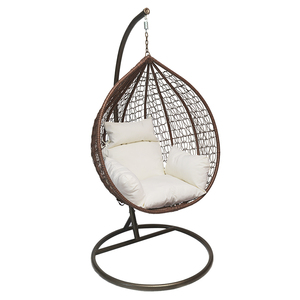 Jardin Nordic Modern Outdoor Furniture Home Basket Indoor Rocking Chair Adult Lazy Sofa Rattan Basket Egg Swing Hanging Chair - Product Image 2