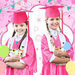 Classic American School Uniforms Customized <strong>Children</strong> Graduation <strong>Dressing</strong> <strong>Gown</strong> for Kids Bachelor Graduation <strong>Gowns</strong> - Product Image 2