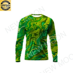 Camisa de Pesca Personalizada con Logotipo, Transpirable, de Manga Larga, Secado Rápido, Protección UV SPF UPF 50, Poliéster Resistente para Hombre - Product Image 1