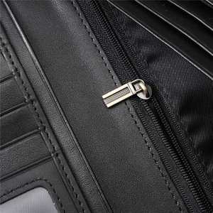 Luxury Crazy Horse Genuine Leather <b>Christmas</b> Man Boys Gift <b>Money</b> Purse <b>Wallet</b> Boy Long <b>Wallet</b> Purse - Product Image 4