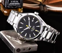 41mm Hommes Automatique NH35 Montre Calendrier Date Sans logo Logo Personnalisé Verre Saphir Mécanique OEM Montre Homme