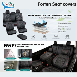 Fundas de Asiento de Cuero Personalizadas, Completas, para Toyota Tacoma SR5 TRD Off-Road de 3ra Generación (2016-2023), Mejora de Interior de Lujo, Venta al Por Mayor - Product Image 6