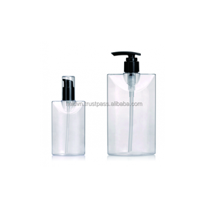 Botella de Plástico PET Profesional de 500 ml con Bomba, Logotipo Personalizable, Fácil Apertura, para la Industria Cosmética - Product Image 6