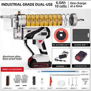 High Efficiency Multi Use Grease Gun 900cc <strong>Cordless</strong> Electric Grease Gun Grease Gun For Tractors