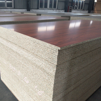Papel de melamina e1 de 16mm, tablero de madera sin procesar/mdf/hojas de tablero de partículas