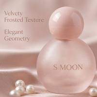 Flacon de parfum en verre rechargeable à fond épais et rond, OEM, étiquette privée, flacon de parfum arabe de Dubaï