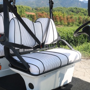 Nuevo modelo de carro de golf todoterreno de caza eléctrico para 6 pasajeros con asiento trasero plegado 45 km/h 80-90km de alcance - Product Image 3