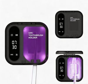 Desinfectante de cepillos de dientes portátil personalizado para viajes, mini desinfectante de cepillos de dientes con función de calentamiento - Product Image 6