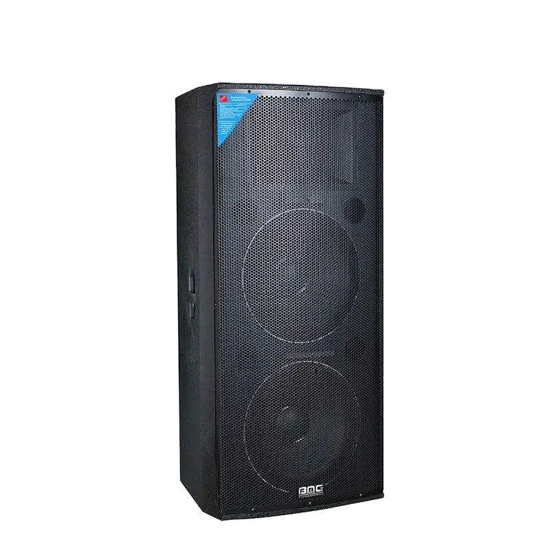 Nieuwe Dual 15 "3 Way 2000W Passieve Floor Toren Pa Systeem Speaker