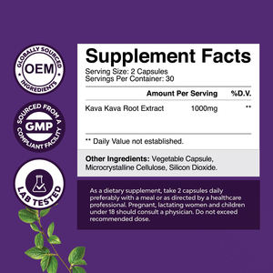 Оптовая продажа, органические капсулы кавы, экстракт кавы, добавка, экстракт кавы, капсулы - Product Image 3