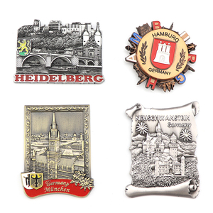 Imán de nevera de Metal 3D para viaje, imán de nevera para viaje de <span class=keywords><strong>Alemania</strong></span>, diseño personalizado, muestra gratis - Product Image 2