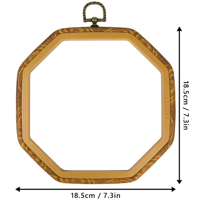 New 18*18cm embroidery hoop