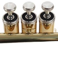 Small Size Instrument Bb Key Professional XSTR-271 Brass Tube Gold Lacquer Finish Beginner's Performance School