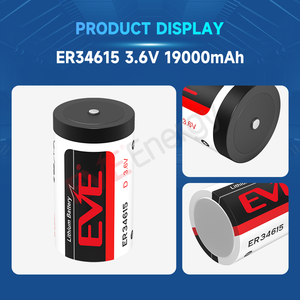 EVE литиевая Первичная батарея ER34615 Первичная литиевая батарея er34615 батарея 3,6 v ER34615 - Product Image 2