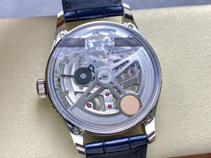 Montre Designer de Luxe pour Hommes avec Double Cadran Aiguilles Bleues Réserve de Marche de 7 Jours Logo Personnalisable - Product Image 6