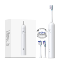 Brosse à dents électrique avec station de charge |   Brosse à dents Vibrosonic VS0860B avec 60 °   Balayage, réinitialisation automatique de la tête |   Relish OEM ODM