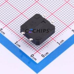 TS016-TBW1EH9.0 Tactile Switch SMD-4P,12x12mm Switch Single Pole Single Throw Round Button 1.8N Vertical Mount - Product Image 2