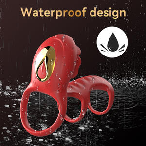 लंबे आकार के सूट बड़े लड़के के साथ गुलाब लिंग मुर्गा की अंगूठी को कंपन करता है - Product Image 3