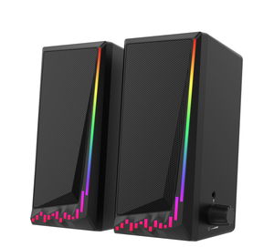 Haut-parleur USB filaire de haute qualité pour ordinateur, petit haut-parleur de bureau, ordinateur portable, subwoofer domestique, mini haut-parleur avec RGB - Product Image 1