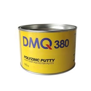 DMQ380 1KG Masilla atómica resistente a altas temperaturas 300 ° Recubrimiento de polvo electrostático industrial Herramienta de aleación automotriz conductora - Product Image 1