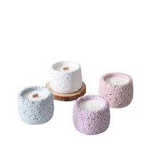 Bougie parfumée sans fumée NOVA Bohème personnalisable en mélange de cire de soja et de noix de coco pour Diwali, Ramadan, bars - Décoration élégante pour la maison, cadeau