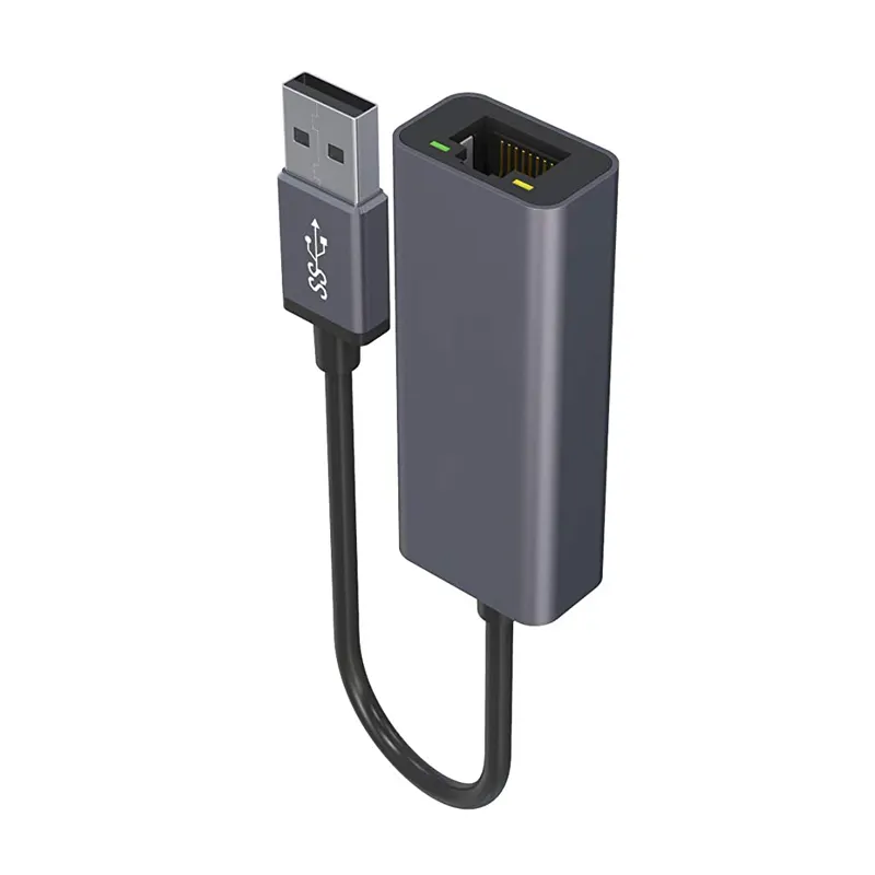 Adaptateur Ethernet Gigabit USB 3.1 de Type C, carte réseau externe, 10/100/1000 mb/s, pour Windows 10, accessoires d'ordinateur