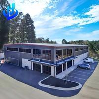 Estructura de Acero Prefabricada Económica para Taller, Edificio Industrial, Almacén con Estructura de Acero y Entrepiso
