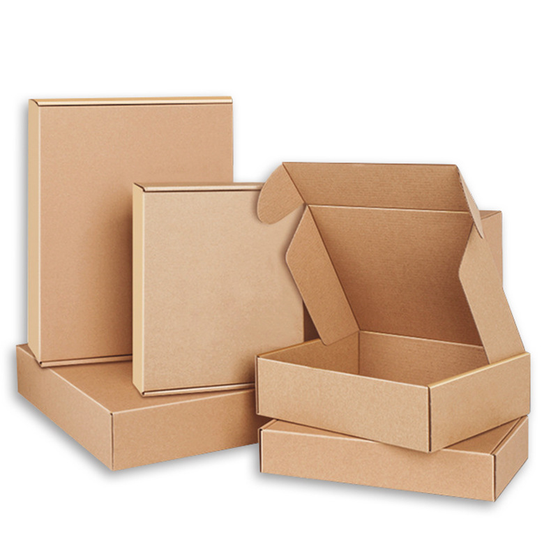 Personnalisable Carton Mailing Boxes Custom Logo Printing Packing Corrugated Clothing Shoes Collapsible Shipping BOX